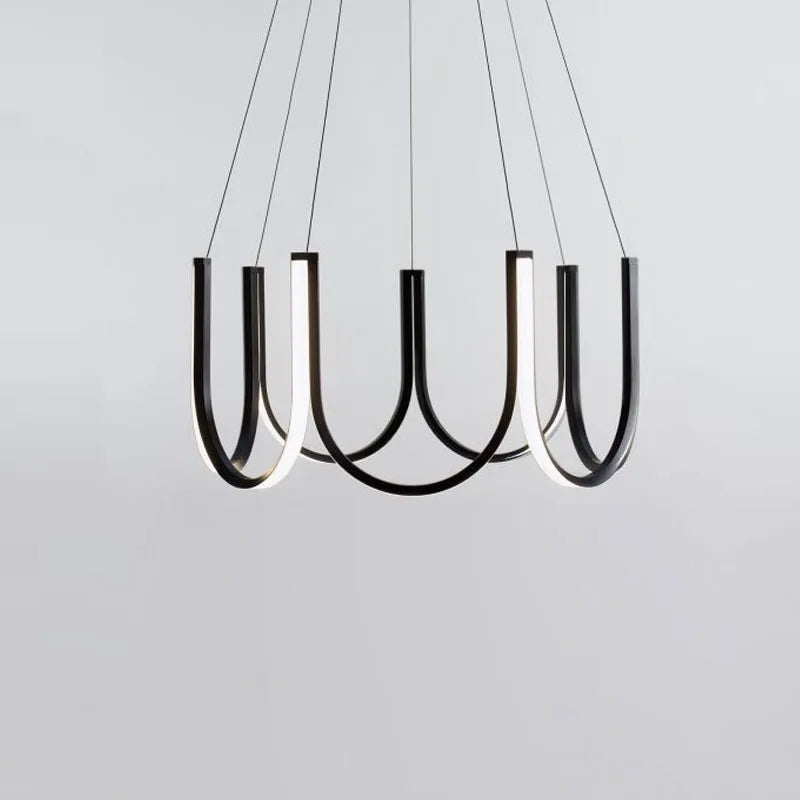 Elegante Aluminium Deckenlampe