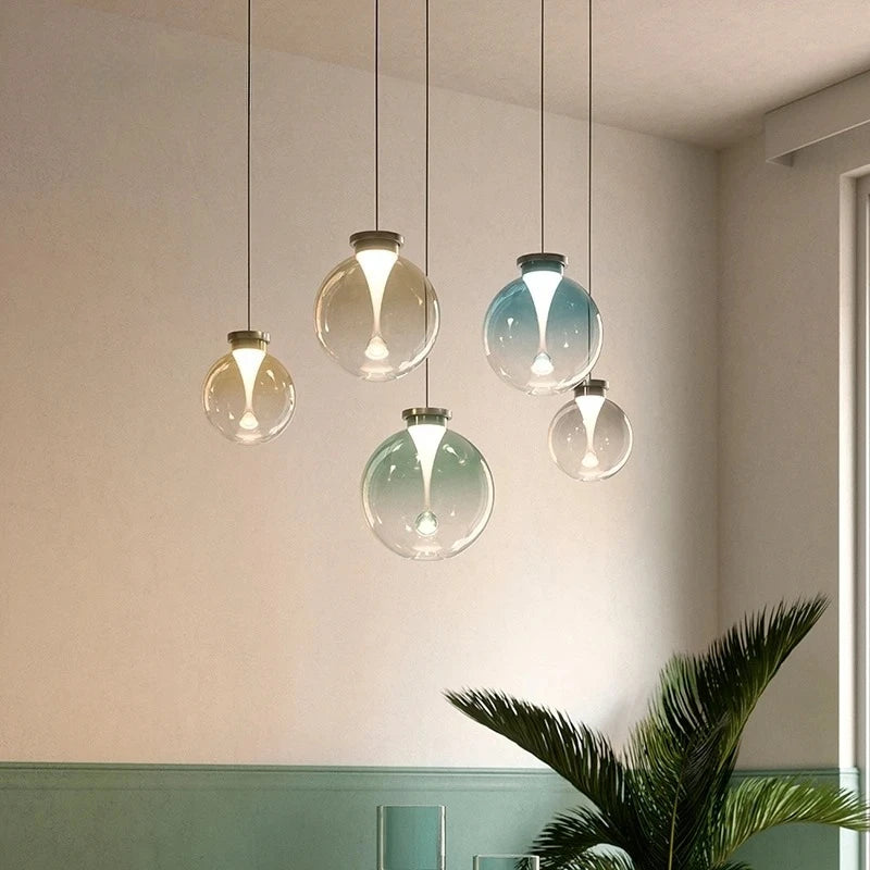 Nordic Glas Pendelleuchte