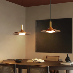 Designer Holz Pendelleuchte