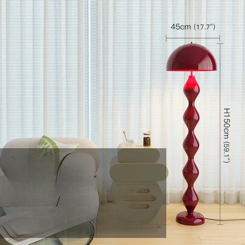 Moderne Pilz-Stehlampe