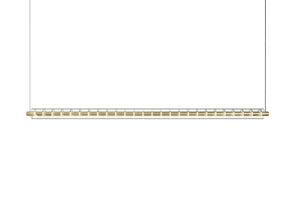 Minimalistische LED Streifenleuchte