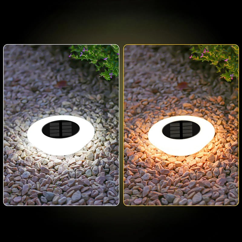 Solar-LED-Bodenleuchte für Wege