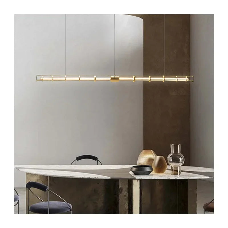 Elegante Stahl Deckenleuchte