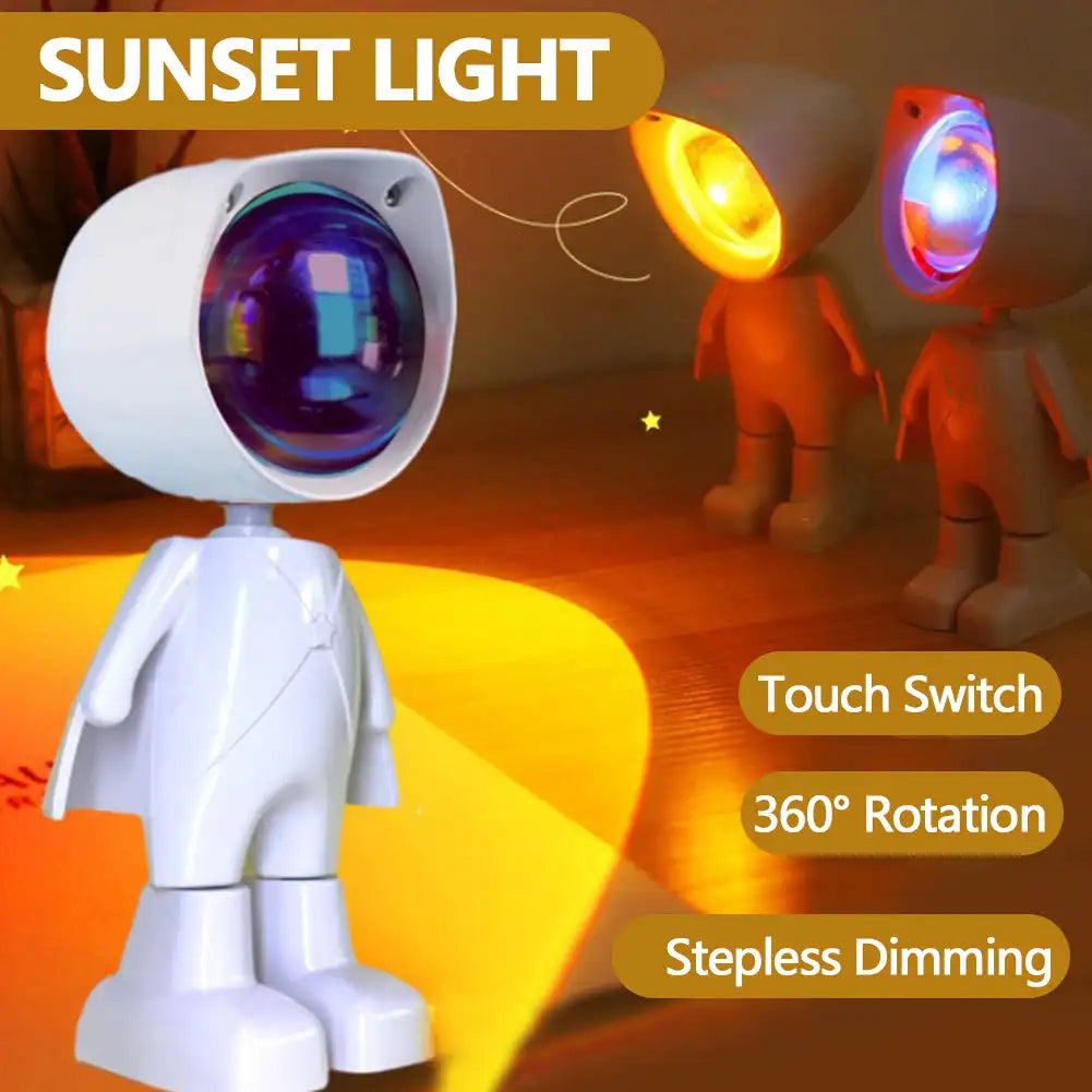 LED-Sonnenuntergangs-Projektorlampe