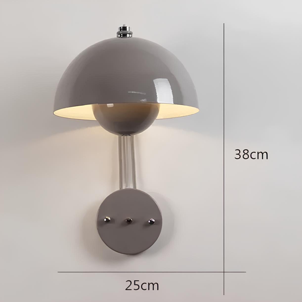 Creatieve paddestoelwandlamp