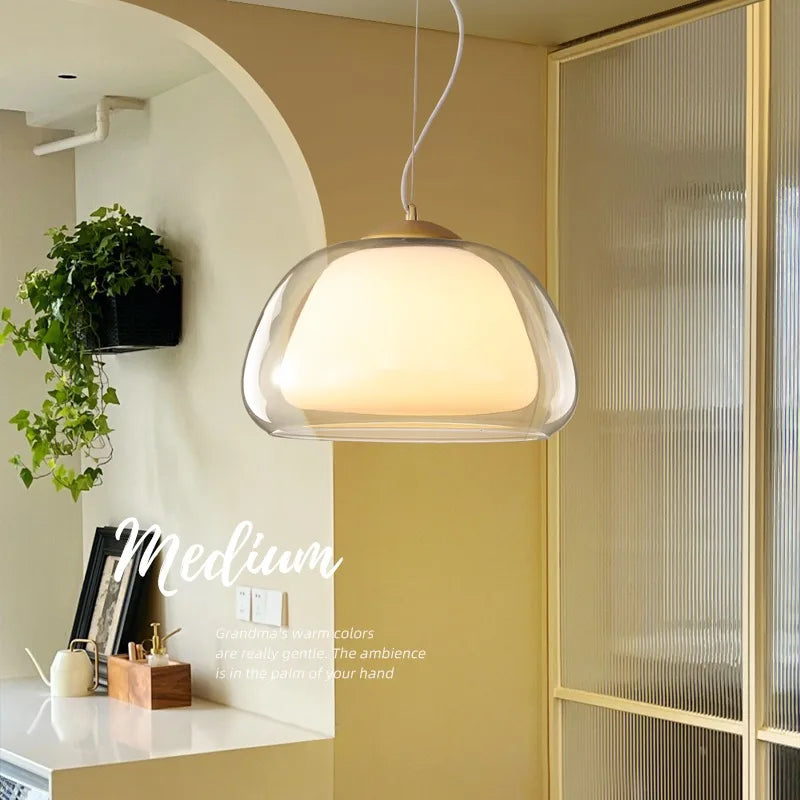 Nordic Jelly Glas Pendelleuchte