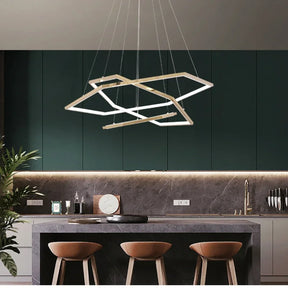 Luxuriöse LED Deckenlampe