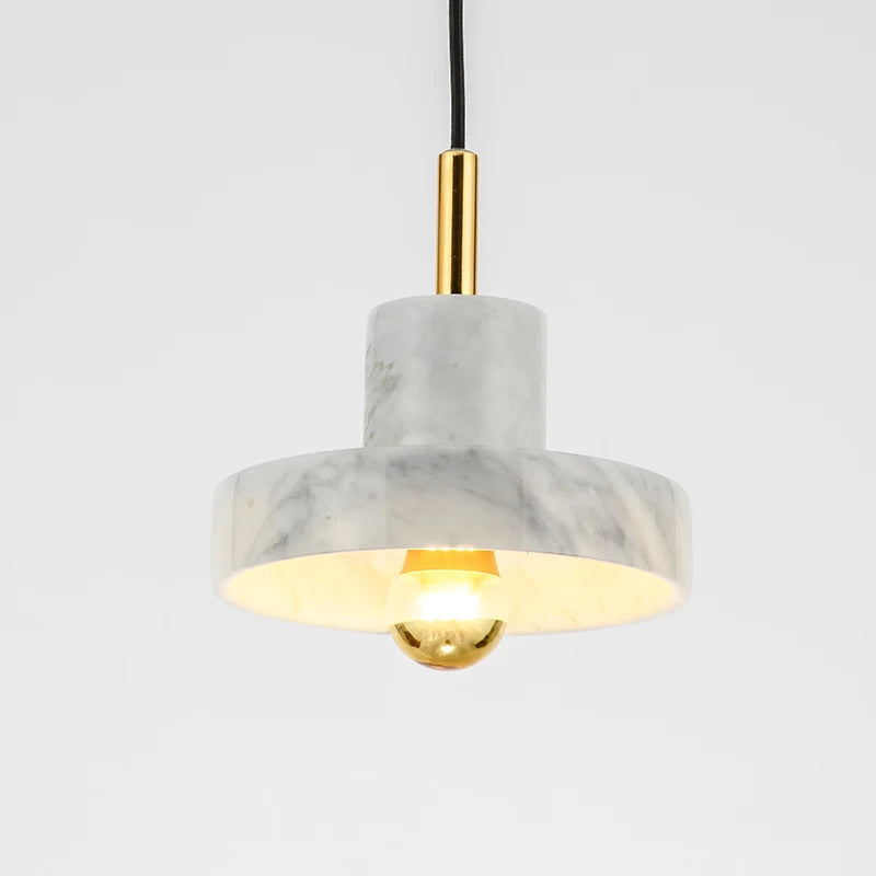 Elegante Marmor Pendelleuchte