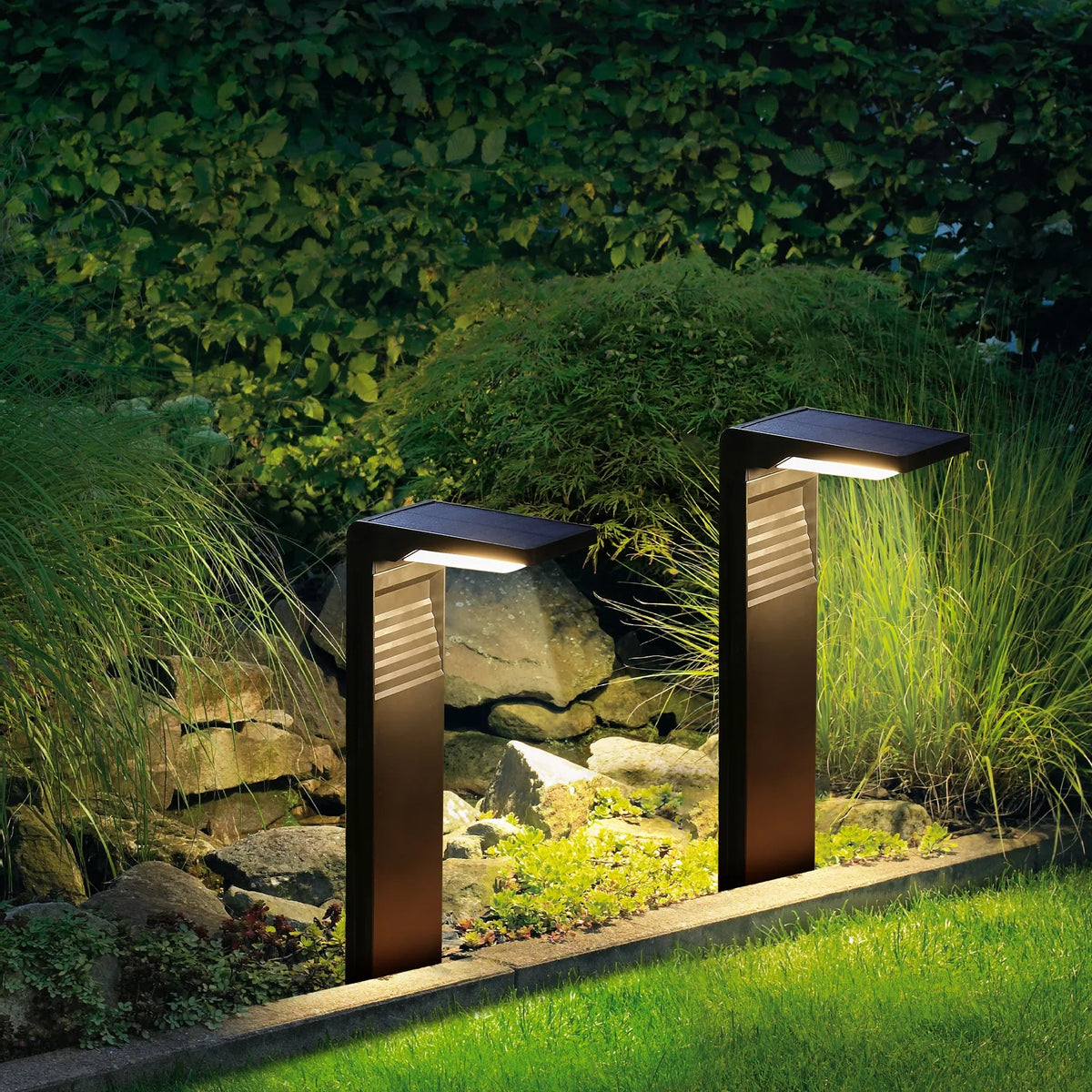 Solar garden lights LED