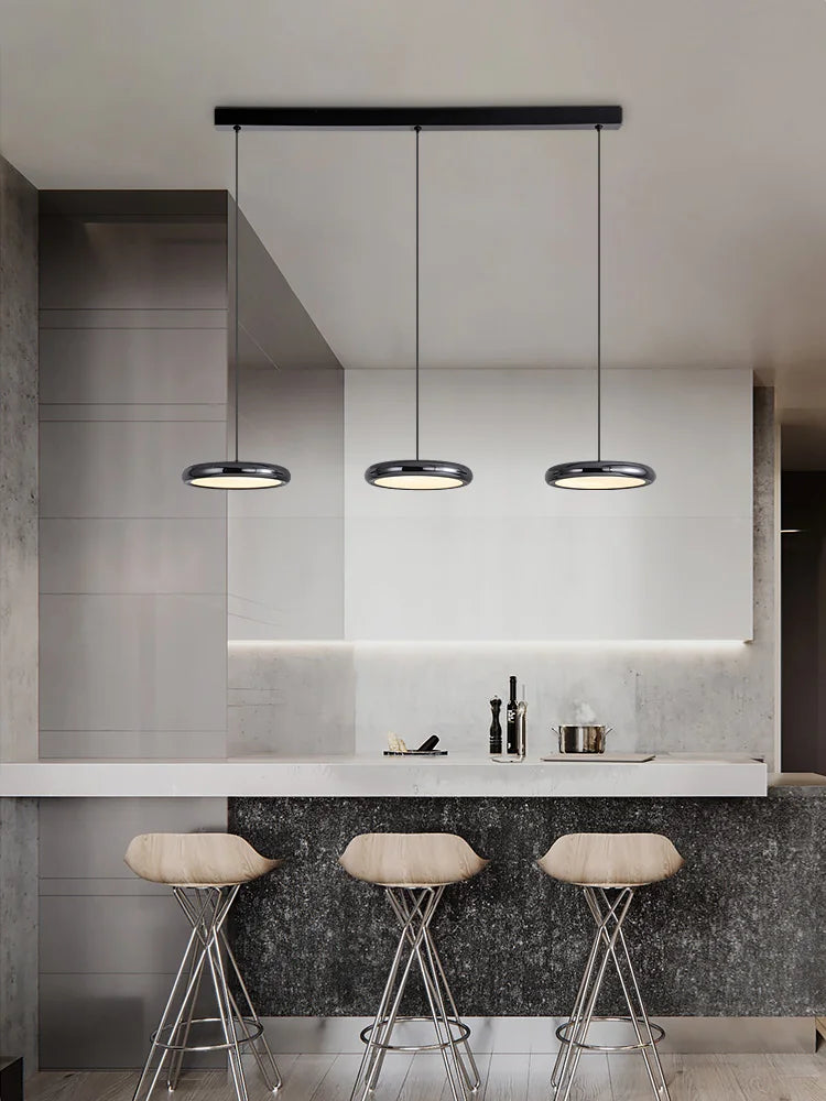 Elegante Aluminium Pendellampe