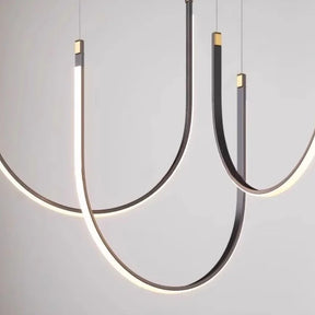 Designer Linien Deckenlampe