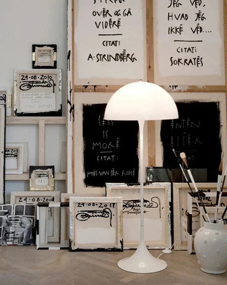 Scandi Retro Pilz Stehlampe-Aster Selection