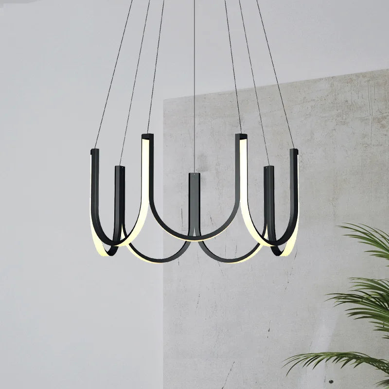 Elegante Aluminium Deckenlampe