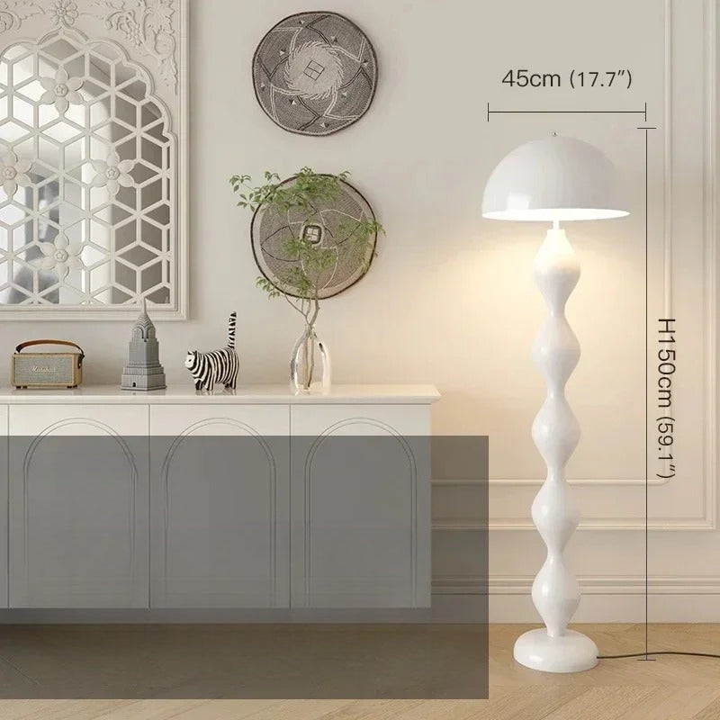 Moderne Pilz-Stehlampe