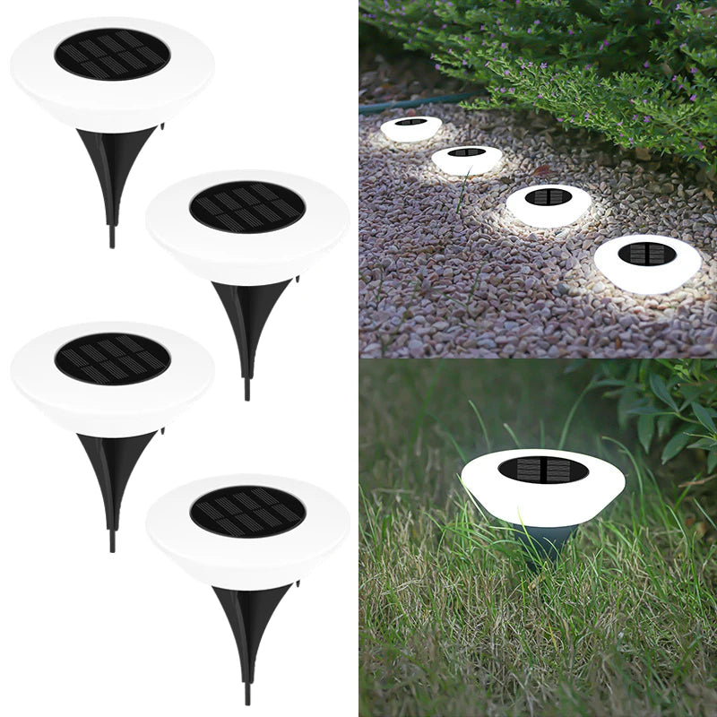 Solar-LED-Bodenleuchte für Wege
