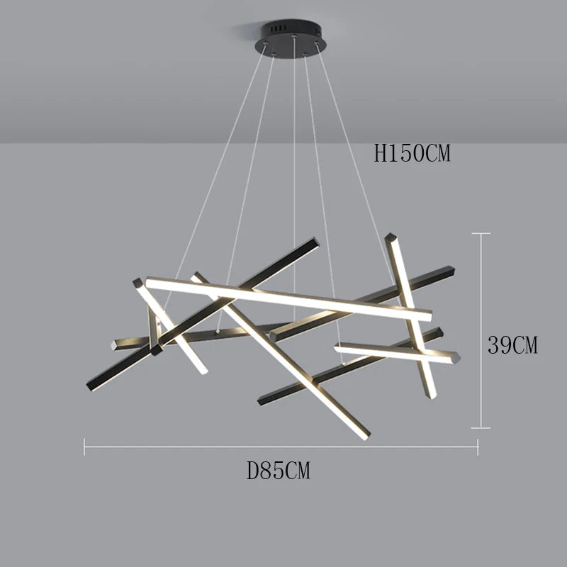 Moderner LED Kronleuchter