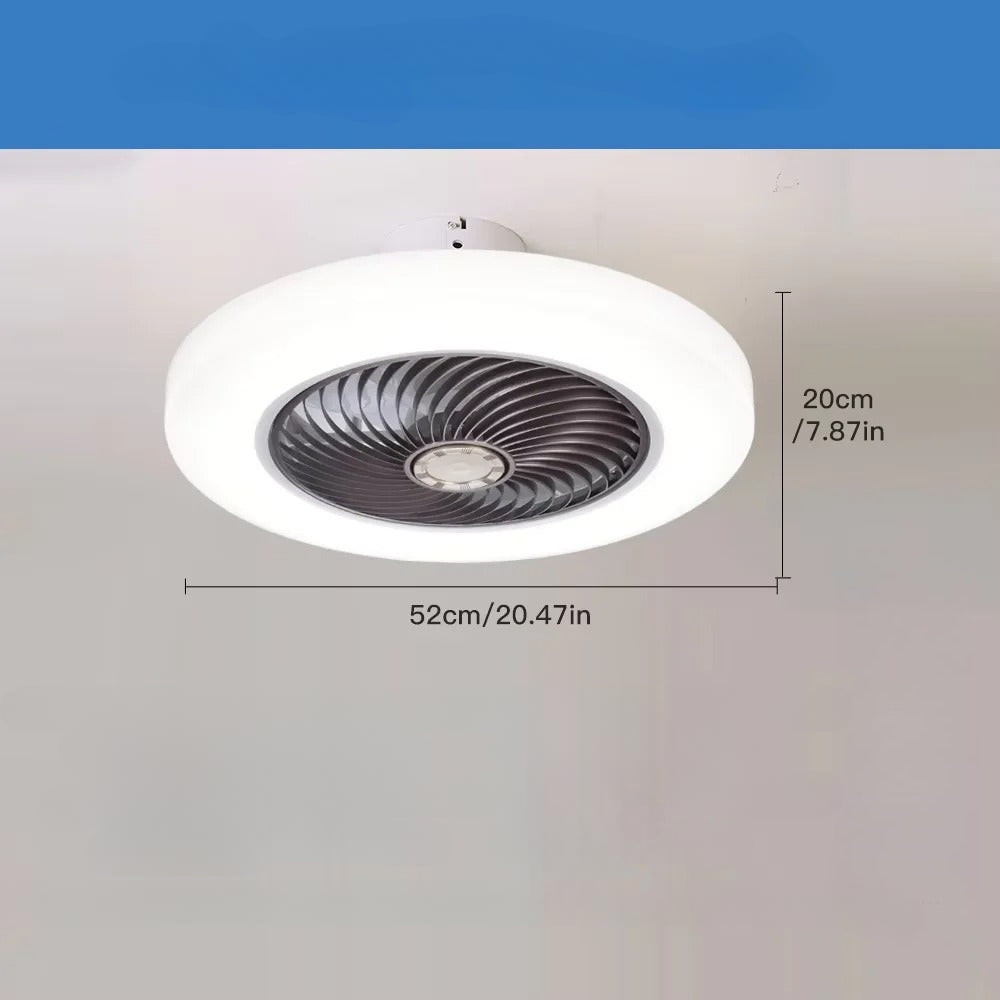 Intelligenter Deckenventilator mit Licht