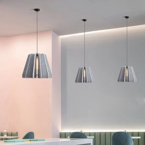 Filz LED Pendelleuchte