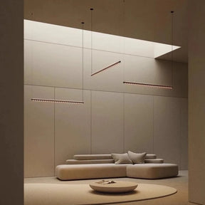 Minimalistische LED Streifenleuchte