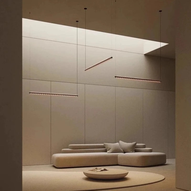 Minimalistische LED Streifenleuchte