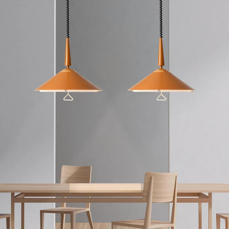 Mittelalter Glas Pendelleuchte