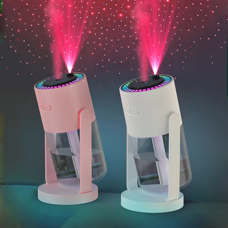 LED Projektions-Luftbefeuchter mit Sterneneffekt – 2-in-1 Aroma-Diffusor & Nachtlicht