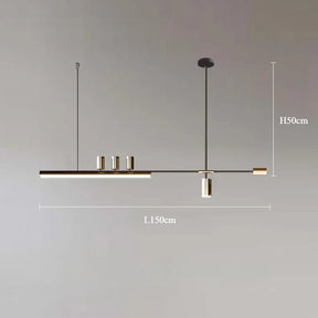 Moderne LED Bar-Pendelleuchte