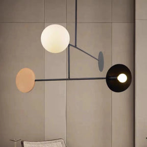 Geometrische LED Pendelleuchte