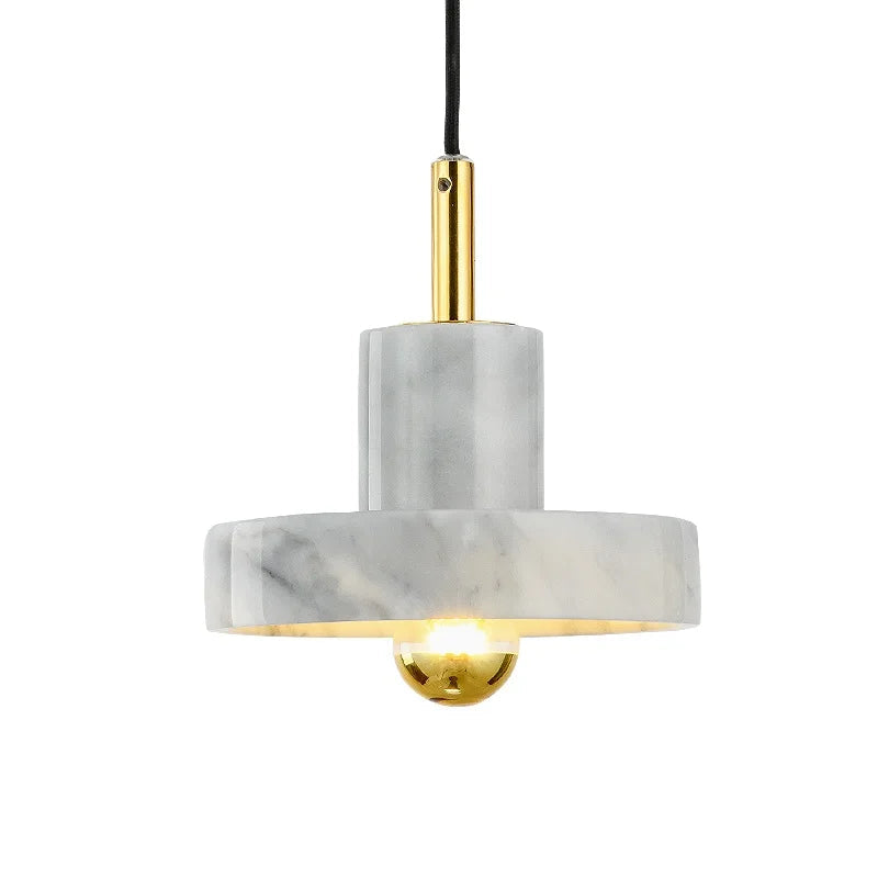 Elegante Marmor Pendelleuchte