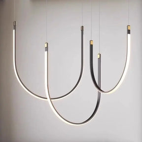 Designer Linien Deckenlampe