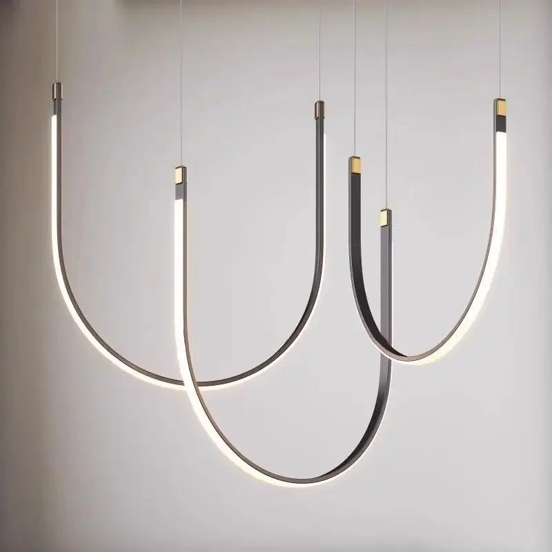 Designer Linien Deckenlampe