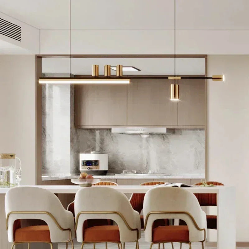 Moderne LED Bar-Pendelleuchte
