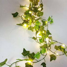 Blume und Blatt Lichterkette für Weihnachten & Hochzeit