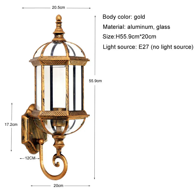 LED-Außenwandlampe