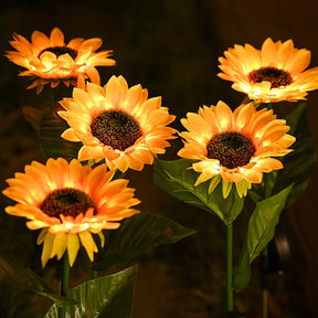 Bright sunflower decoration