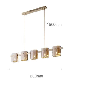 Designer Rauchglas Pendelleuchte