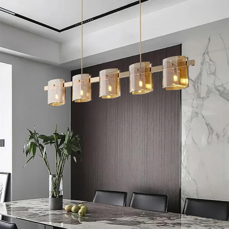 Designer Rauchglas Pendelleuchte