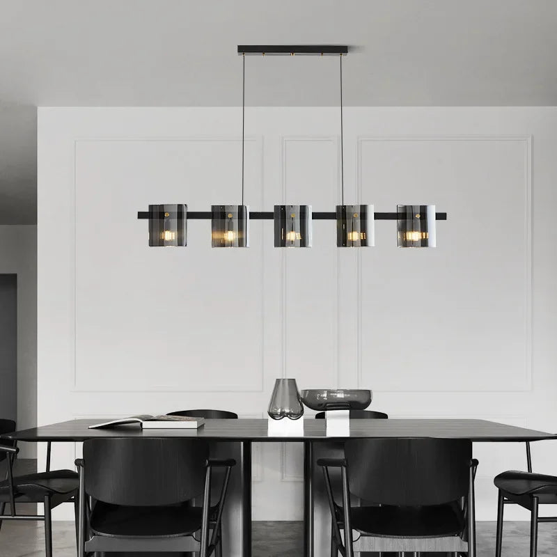 Designer Rauchglas Pendelleuchte