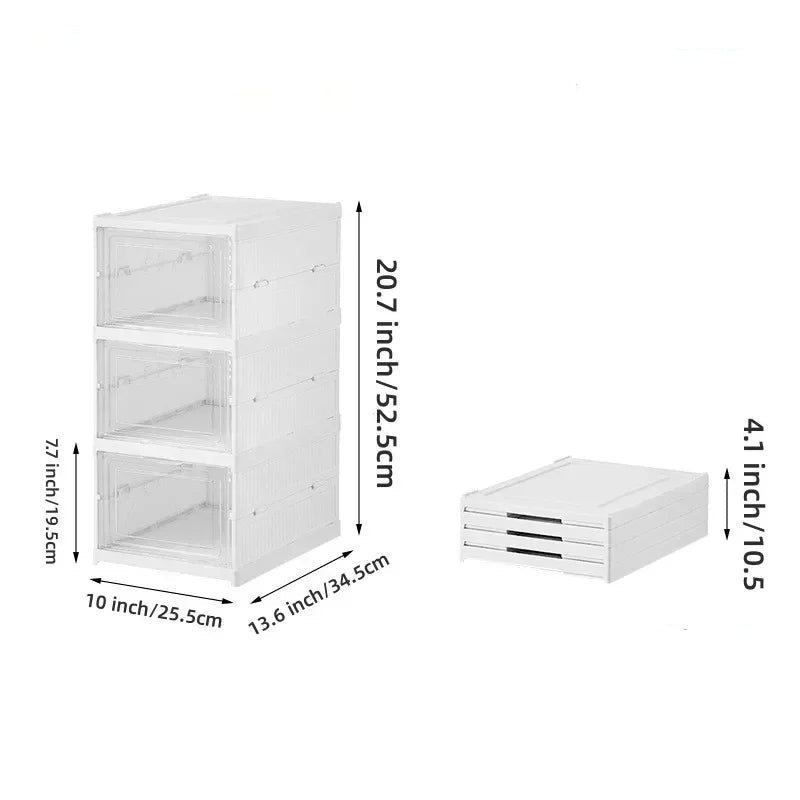 Stapelbare Schuhaufbewahrungsbox