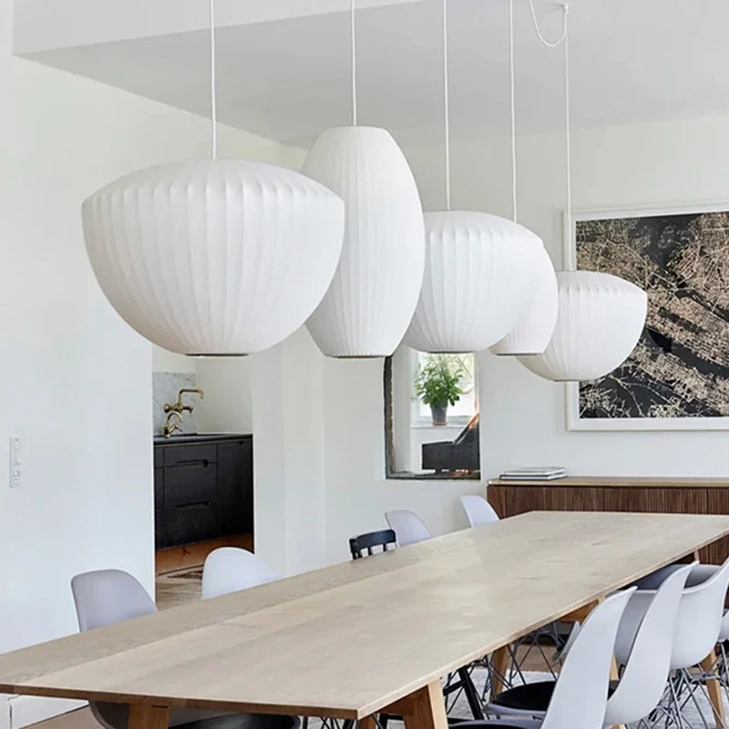Nordische Stoff Deckenlampe