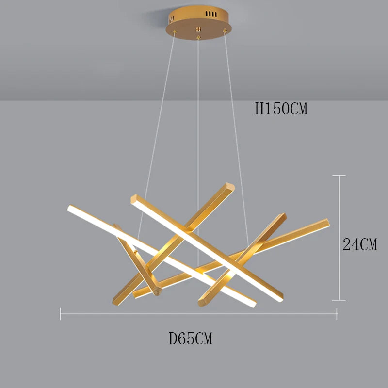 Moderner LED Kronleuchter