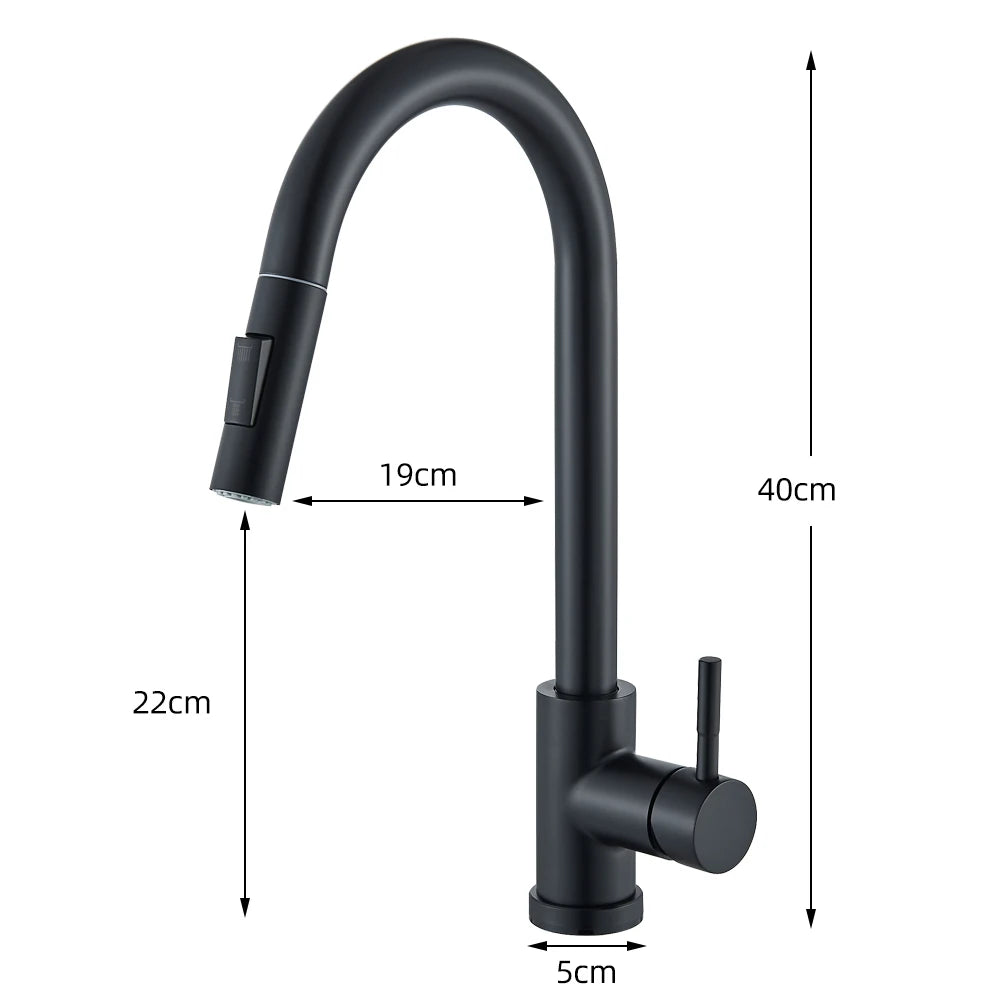 Smart Touch Ausziehbarer Küchenarmatur