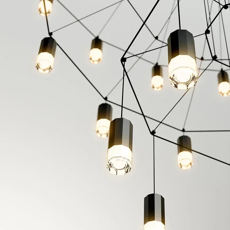 Elegante LED Langhängelampe