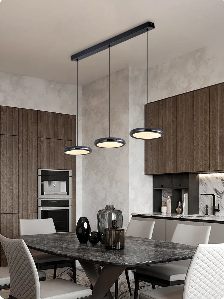 Elegante Aluminium Pendellampe