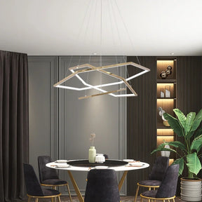 Luxuriöse LED Deckenlampe