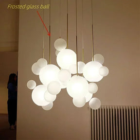 Italienischer Glas Kronleuchter
