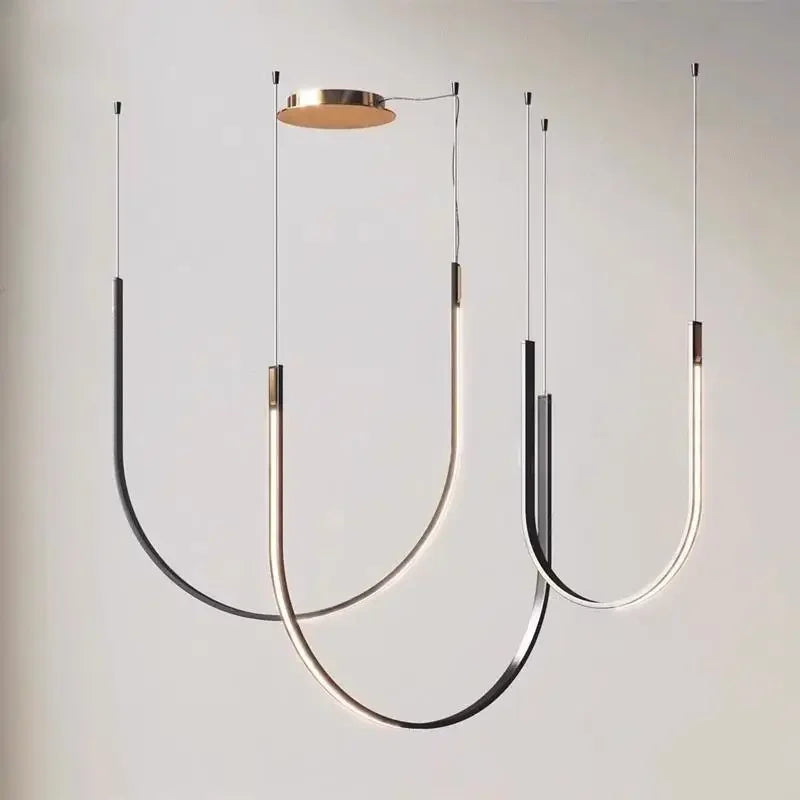Designer Linien Deckenlampe