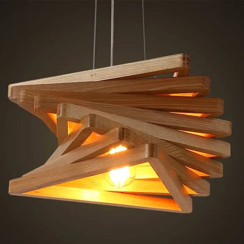 Nordic Holz Designlampe