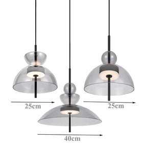 Nordic Glas Hängeleuchte