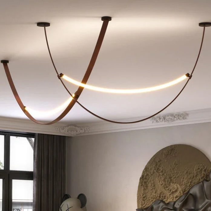 LED Gürtel Pendelleuchte
